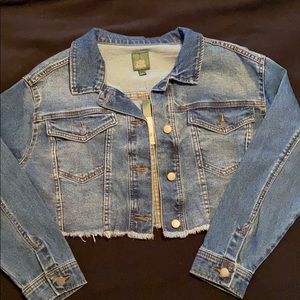 Wild Fable cropped denim jacket